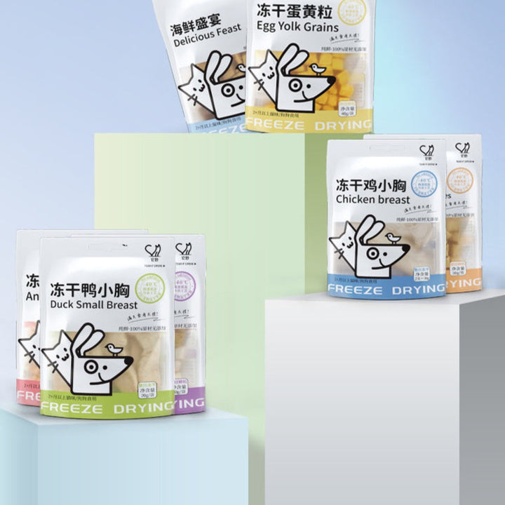 Discover the Joy of Freeze-Dried Pet Food Treats