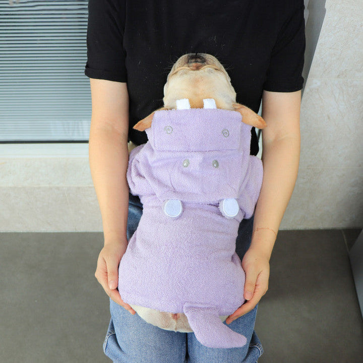 Why Your Pet Deserves the Bathing Supplies Quick Drying Absorbent Towel Pet Bathrobe