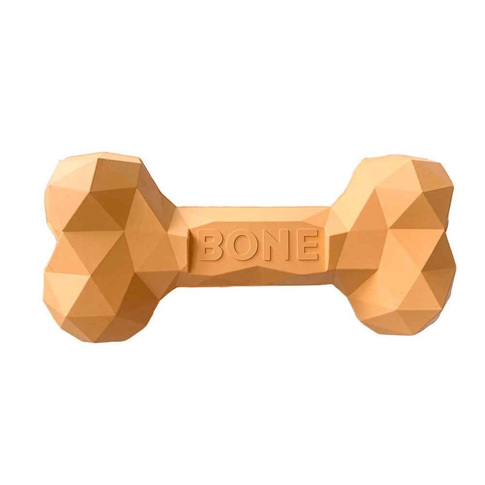 Pet Bite Resistant Rubber Bone Teeth Grinding Chew Toy