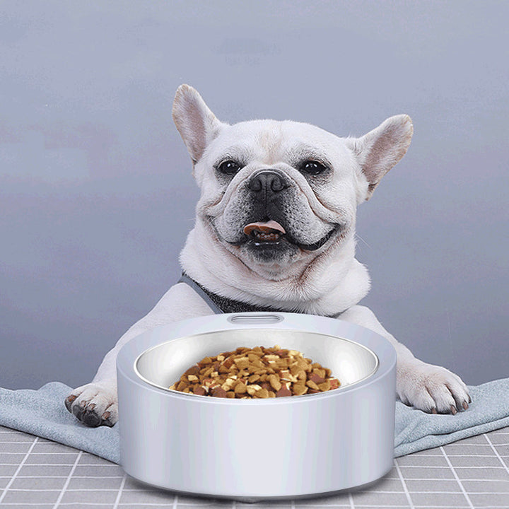 Pet Large Capacity Detachable Stainless Steel Weighing Feeder Bowl