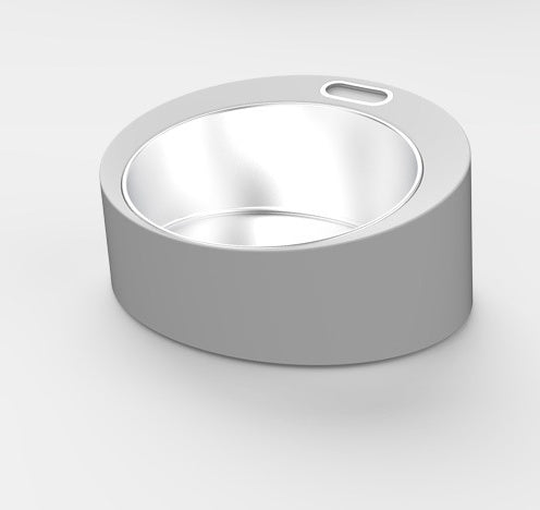 Pet Large Capacity Detachable Stainless Steel Weighing Feeder Bowl