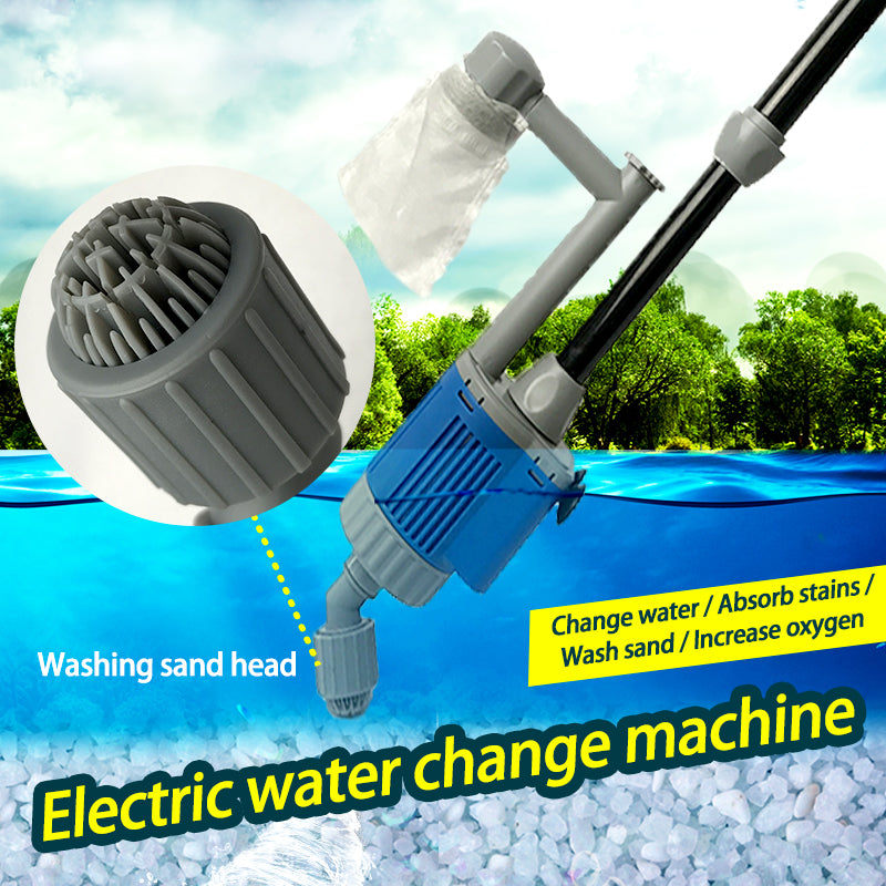 Electric Gravel Cleaner For Pet Tank Sand Vacuum Maintenance