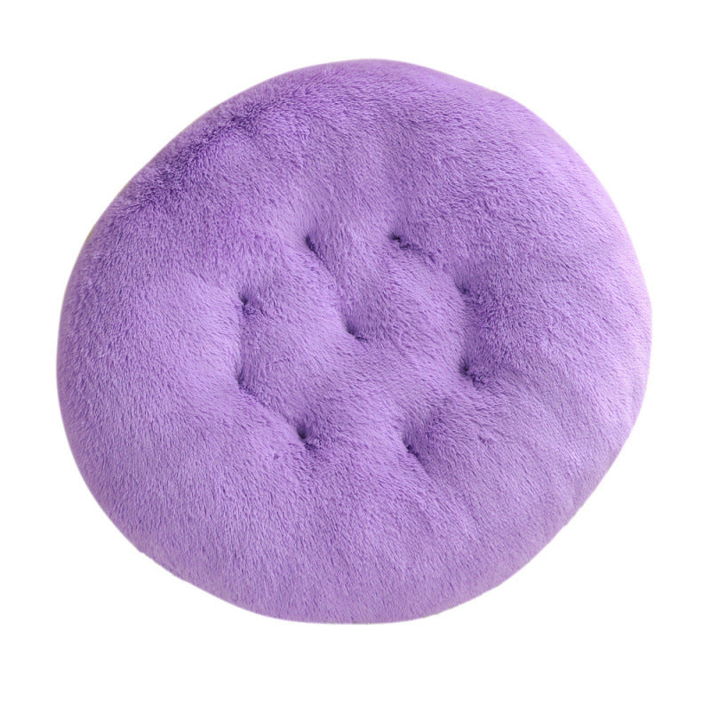 Pet Round Plush Warm Sleeping Mat Bed House