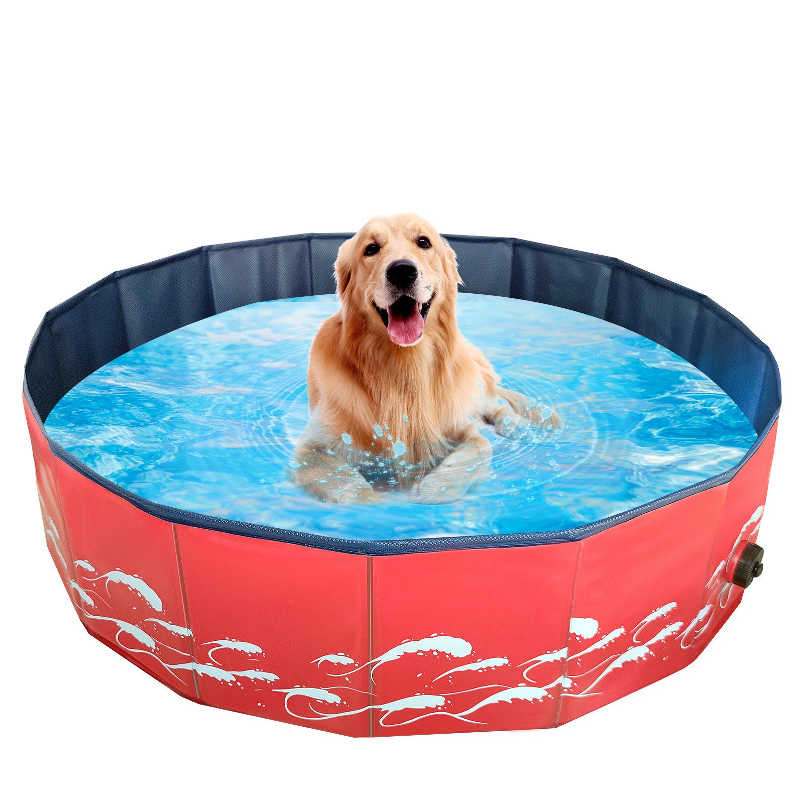 Foldable Pet Bath Swimming Pool For Indoor And Outdoor Use