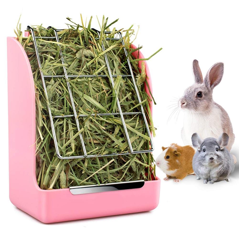 Grass Feeder For Pet Hay And Foraging System
