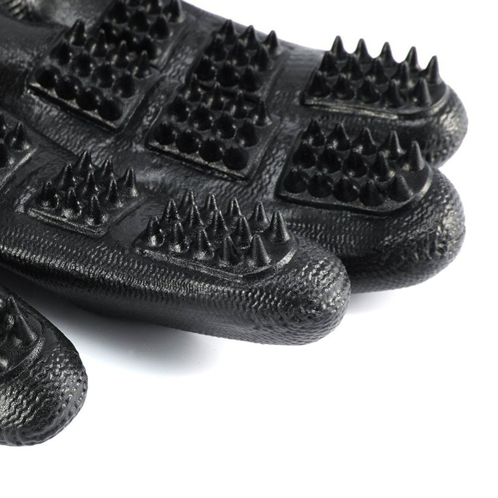 Pet Grooming Glove For Shedding Removal And Massage Cleaning Tool