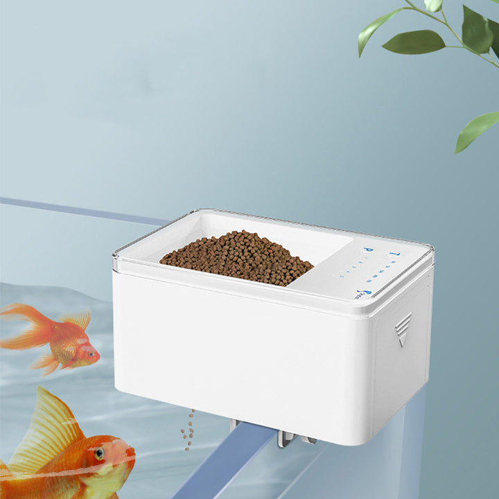 Automatic Digital Pet Food Dispenser For Aquarium Feeding