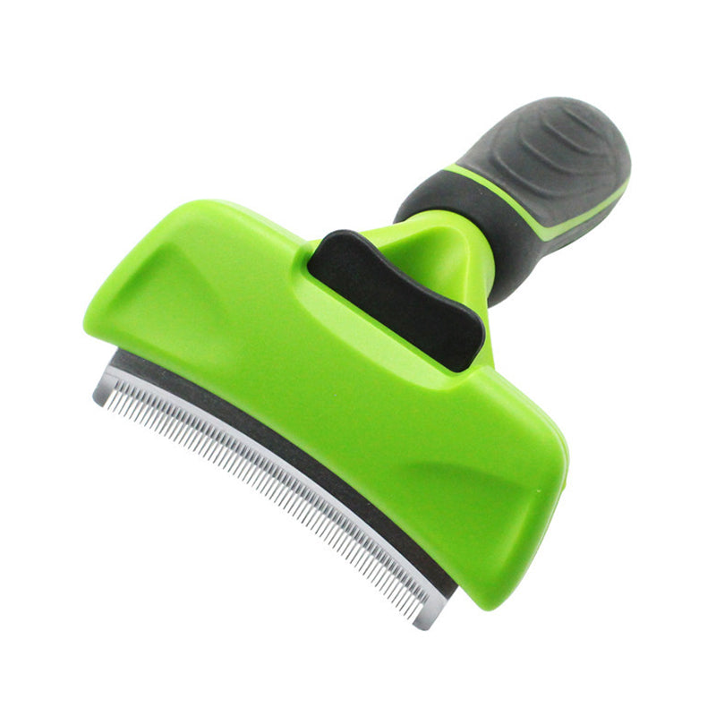 Pet Deshedding Grooming Comb For Effective Hair And Undercoat Removal