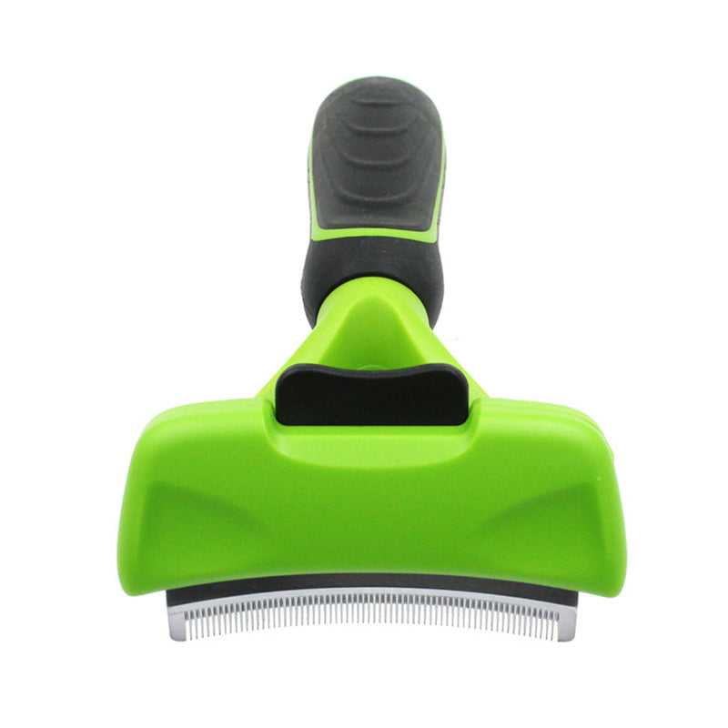 Pet Deshedding Grooming Comb For Effective Hair And Undercoat Removal