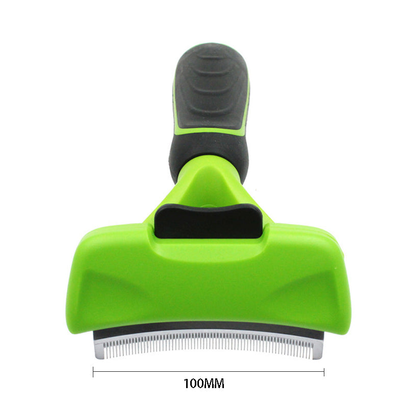 Pet Deshedding Grooming Comb For Effective Hair And Undercoat Removal