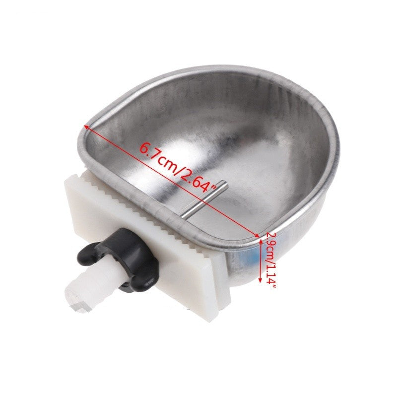 Automatic Water Drinker Bowl For Pet Cage Fixed Feeder