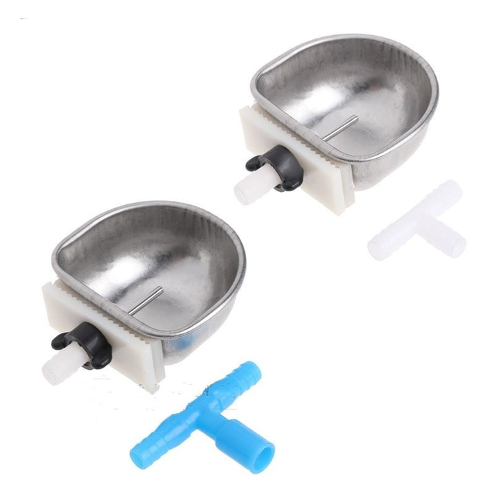 Automatic Water Drinker Bowl For Pet Cage Fixed Feeder