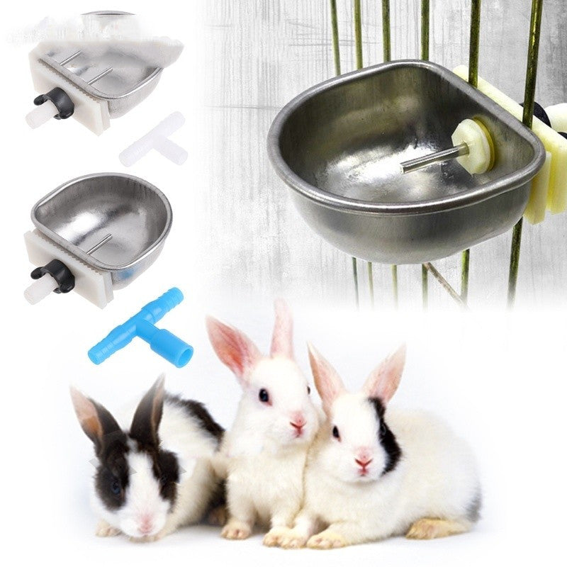 Automatic Water Drinker Bowl For Pet Cage Fixed Feeder