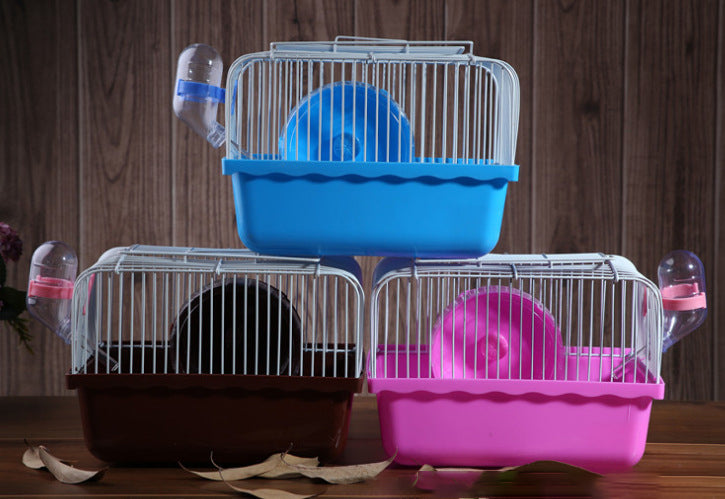 Complete Cage Set For Pet Hamster Care Supplies