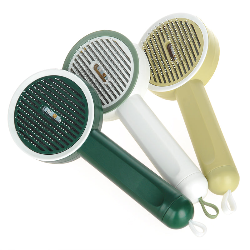 2-In-1 Pet Grooming Comb With UVC Detection And Hair Removal
