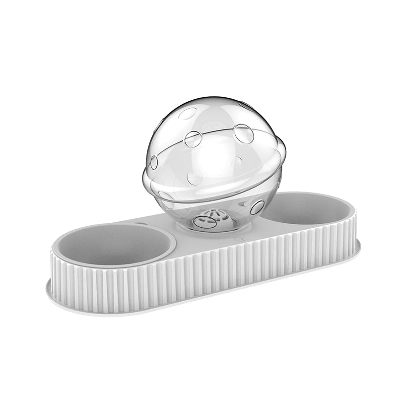 Plastic Pet Automatic Feeder Drinking Water Bowl