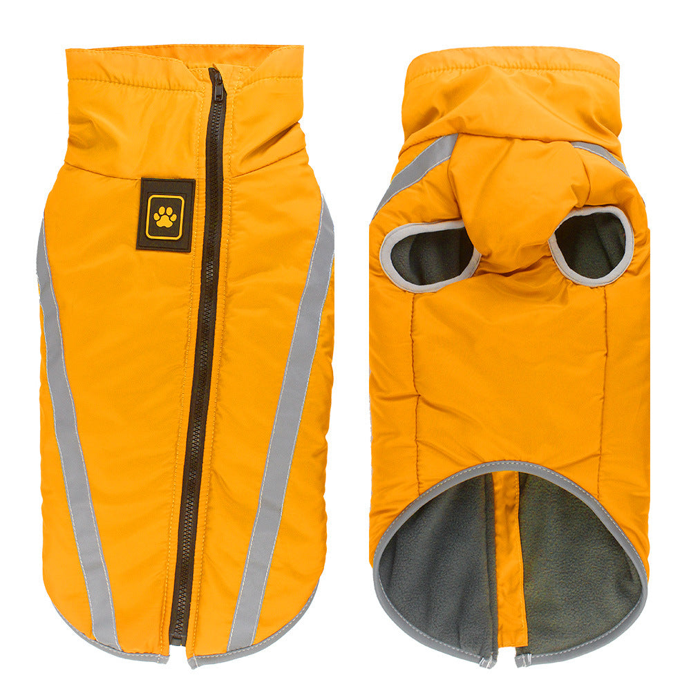Pet Winter Reflective Padded Warm Jacket Clothes