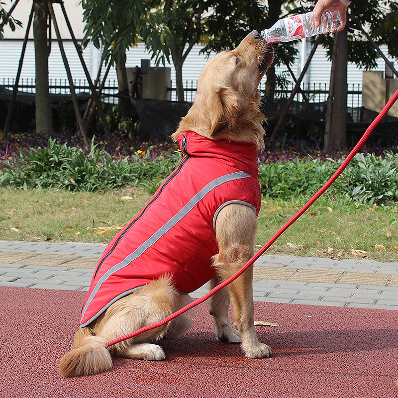 Pet Winter Reflective Padded Warm Jacket Clothes