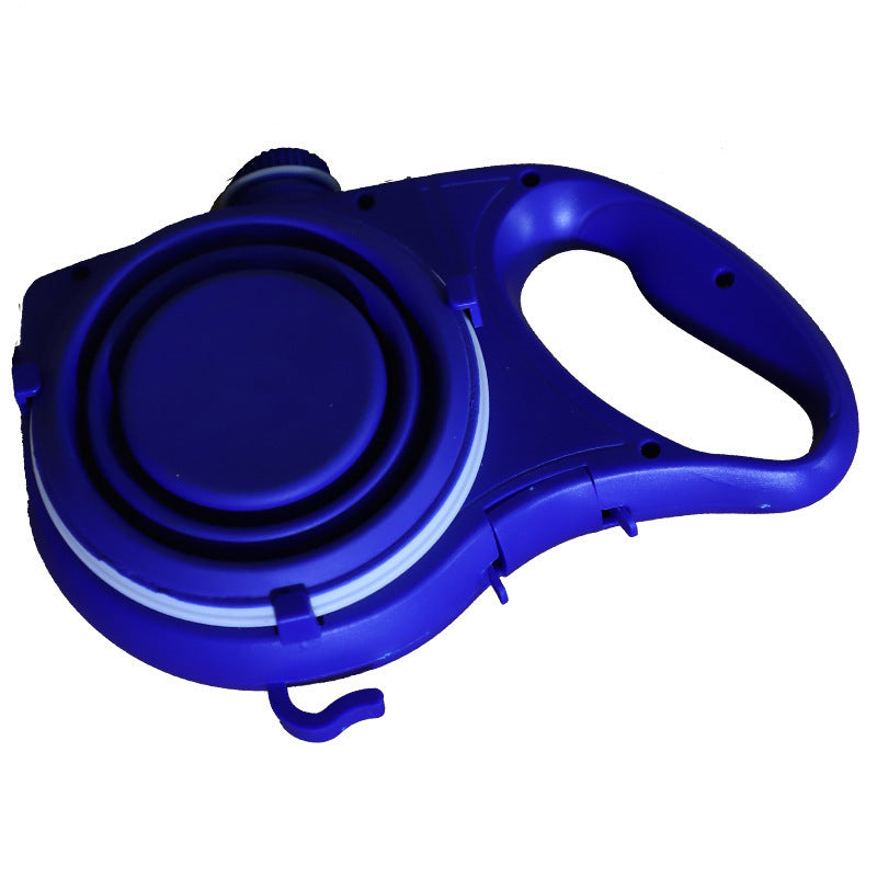 Pet Multifunctional Portable Leash With Water Bottle Supplies