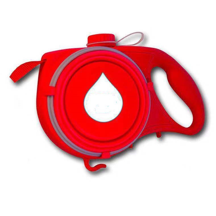 Pet Multifunctional Portable Leash With Water Bottle Supplies