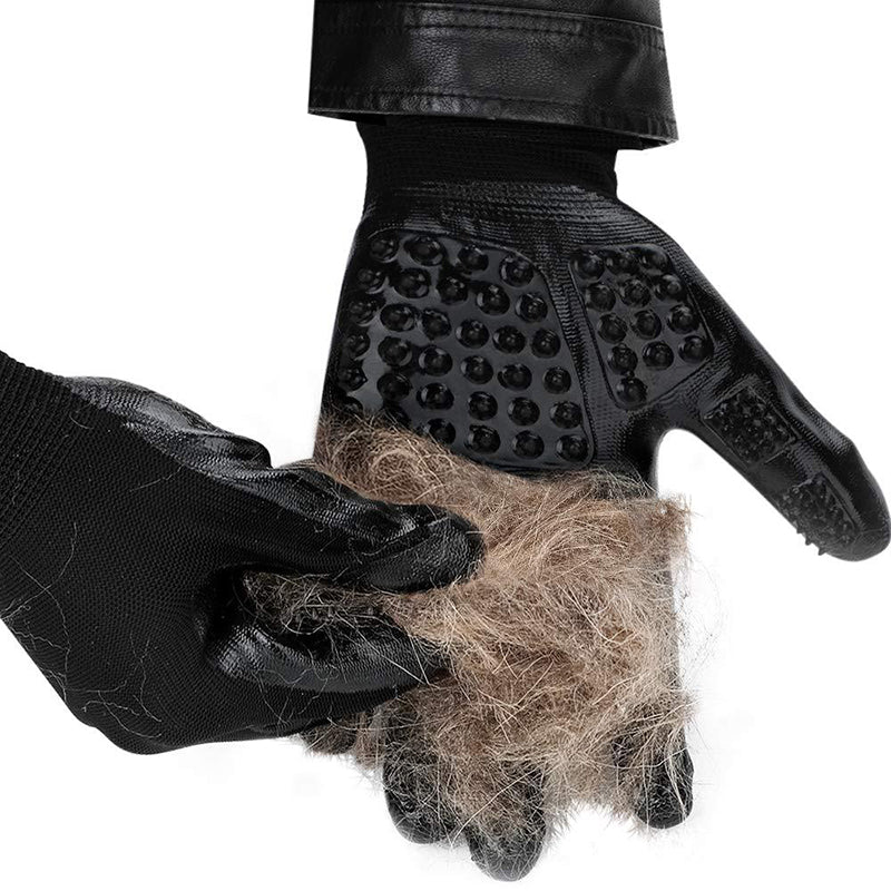 Pet Grooming Glove For Shedding Removal And Massage Cleaning Tool