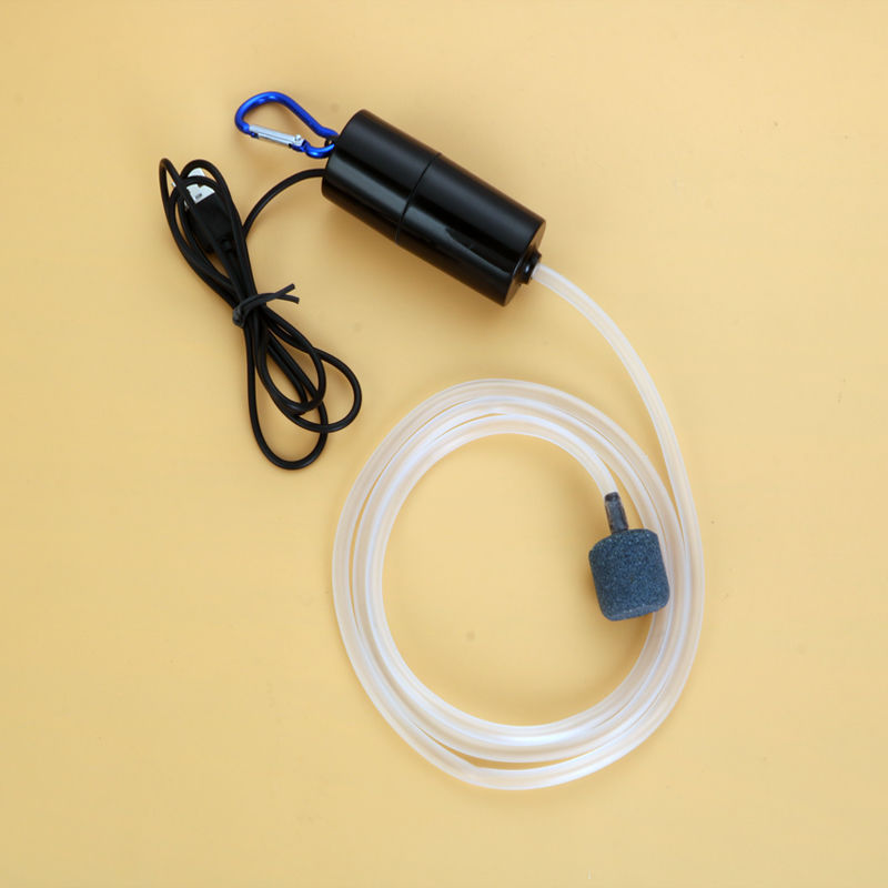 USB Oxygen Air Pump For Pet Tank Portable Silent Aeration