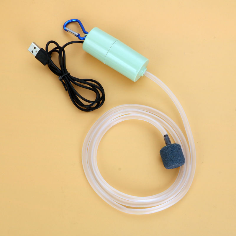 USB Oxygen Air Pump For Pet Tank Portable Silent Aeration