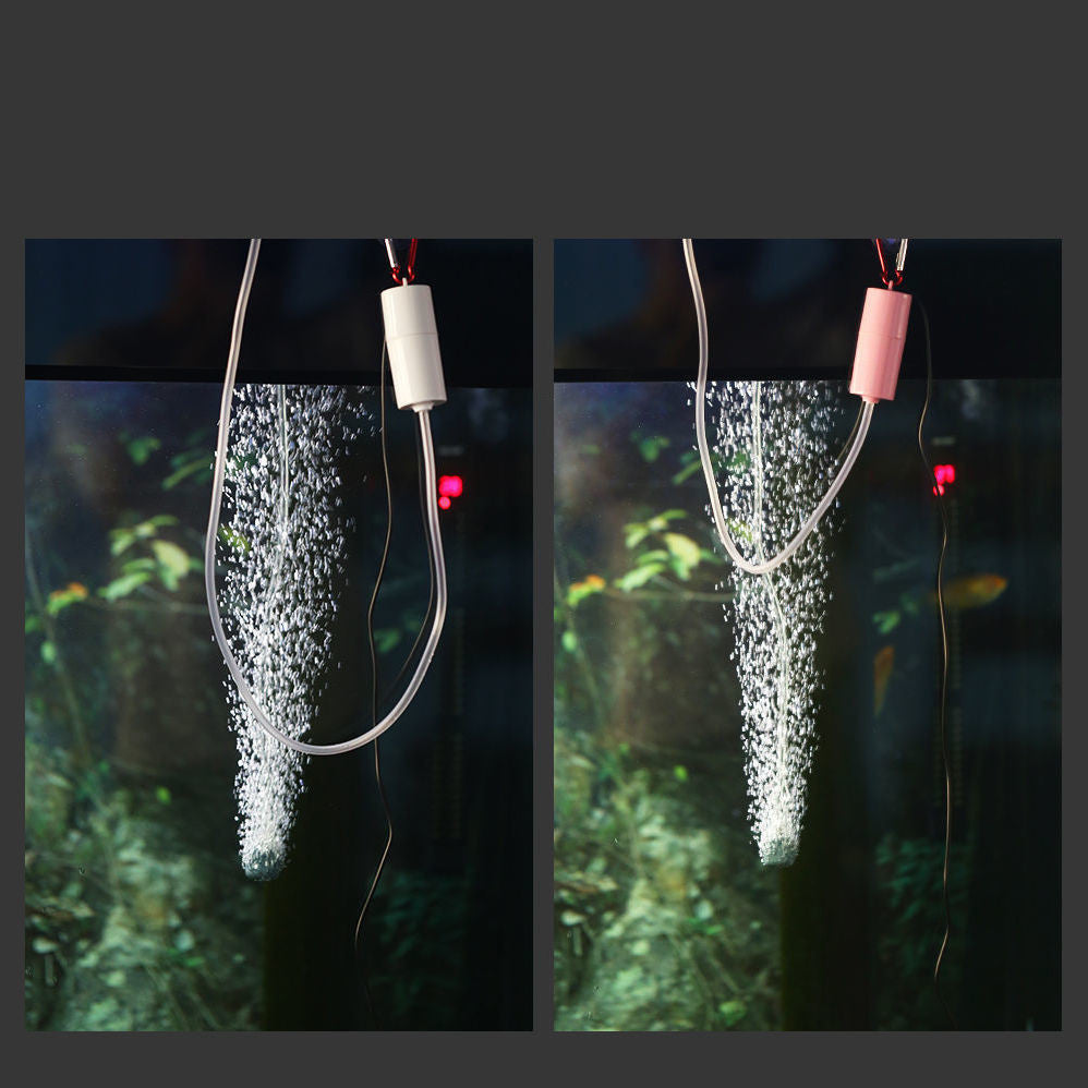 USB Oxygen Air Pump For Pet Tank Portable Silent Aeration