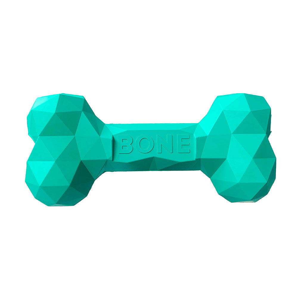 Pet Bite Resistant Rubber Bone Teeth Grinding Chew Toy
