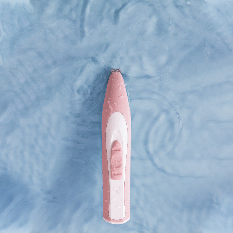 Rechargeable Pet Foot Hair Trimmer For Safe Grooming And Shaving Use