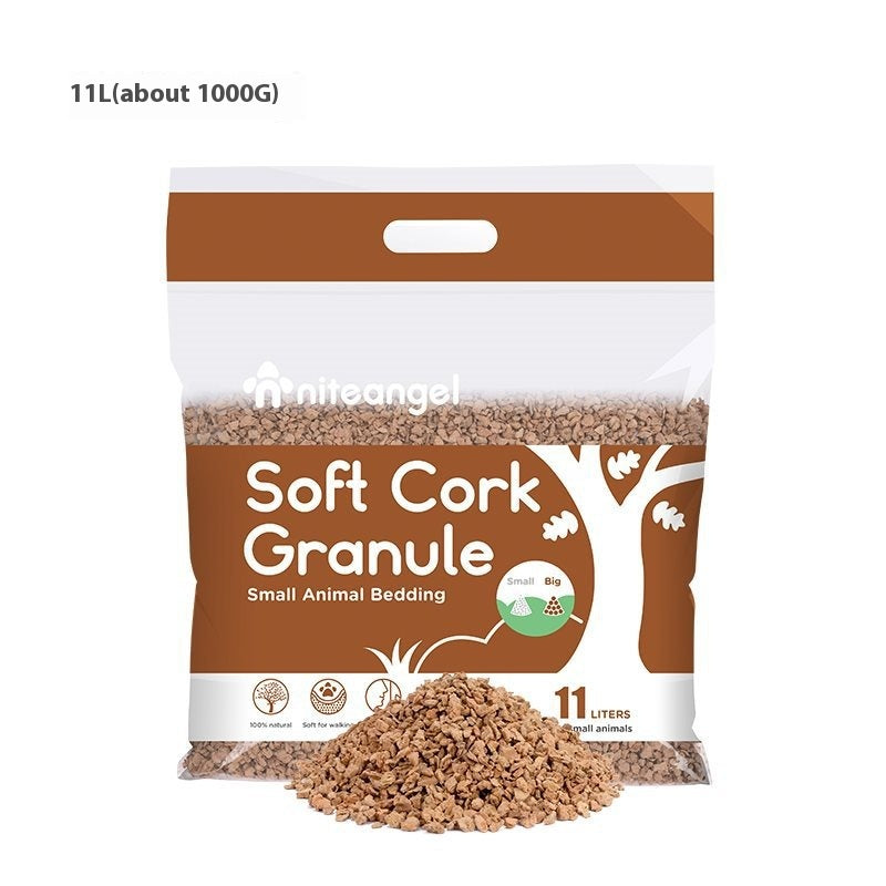 Oak Cork Bedding For Pet Cage Dust Free Landscaping Material