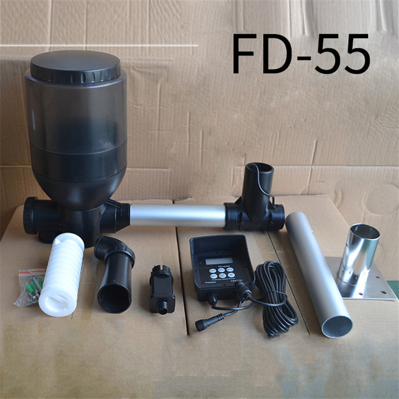 Automatic Large Capacity Pet Feeder For Pond Fish System