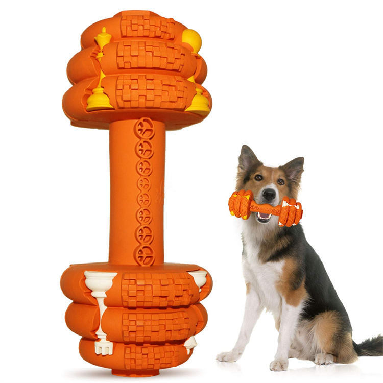 Durable Pet Chew Toy Food Grade Tooth Cleaning Interactive Toy Medium Large Pets