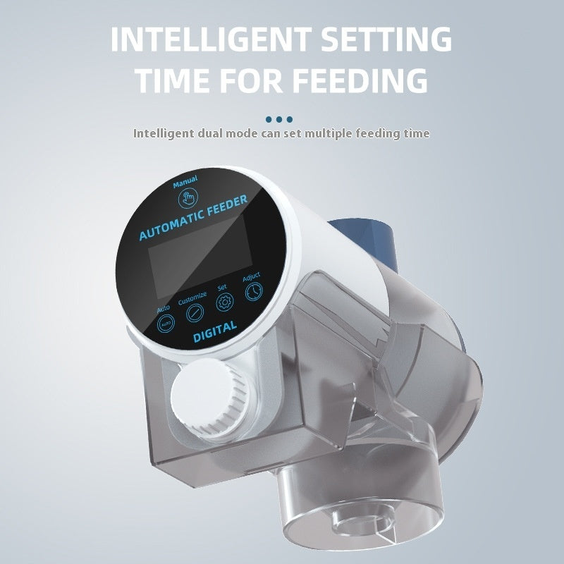 Automatic Timed Pet Feeder For Aquarium Feeding System