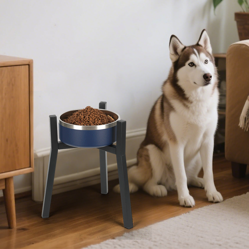 Adjustable Bracket Pet Bowl Stand