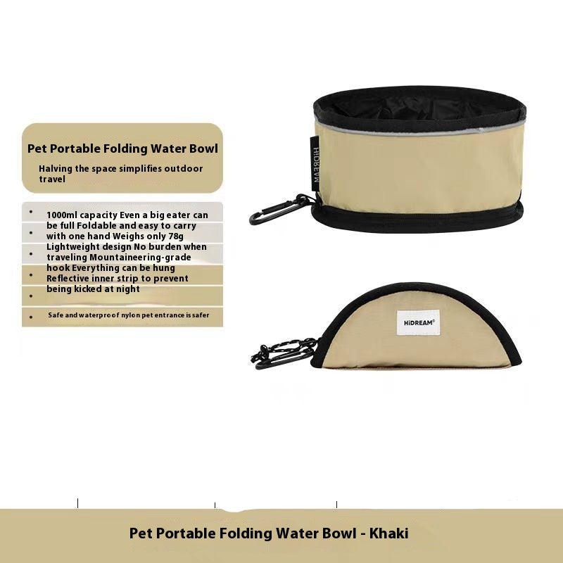 Pet Folding Travel Bowl