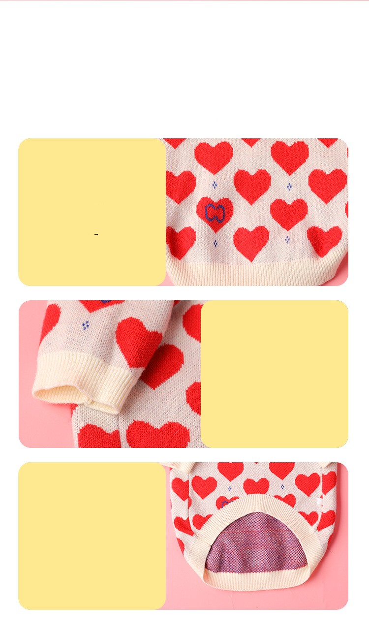 Knitted Sweater For Small Pets Warm And Comfortable Clothing