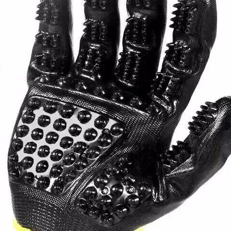 Pet Grooming Glove For Shedding Removal And Massage Cleaning Tool