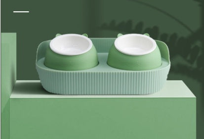 Pet Ceramic Cervical Spine Protection Food Bowl
