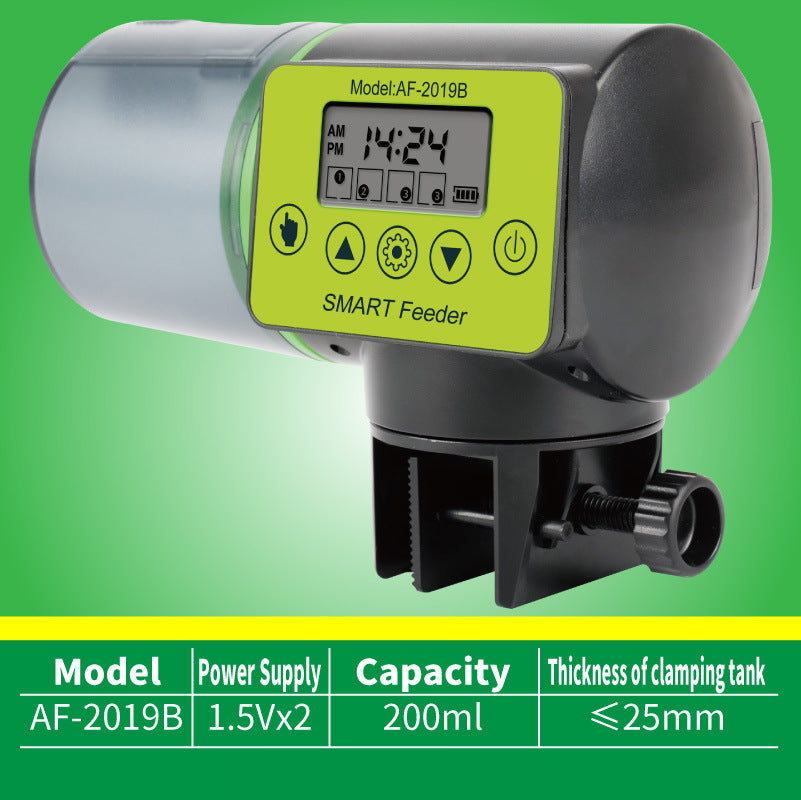 Large Capacity Automatic Pet Fish Feeder System