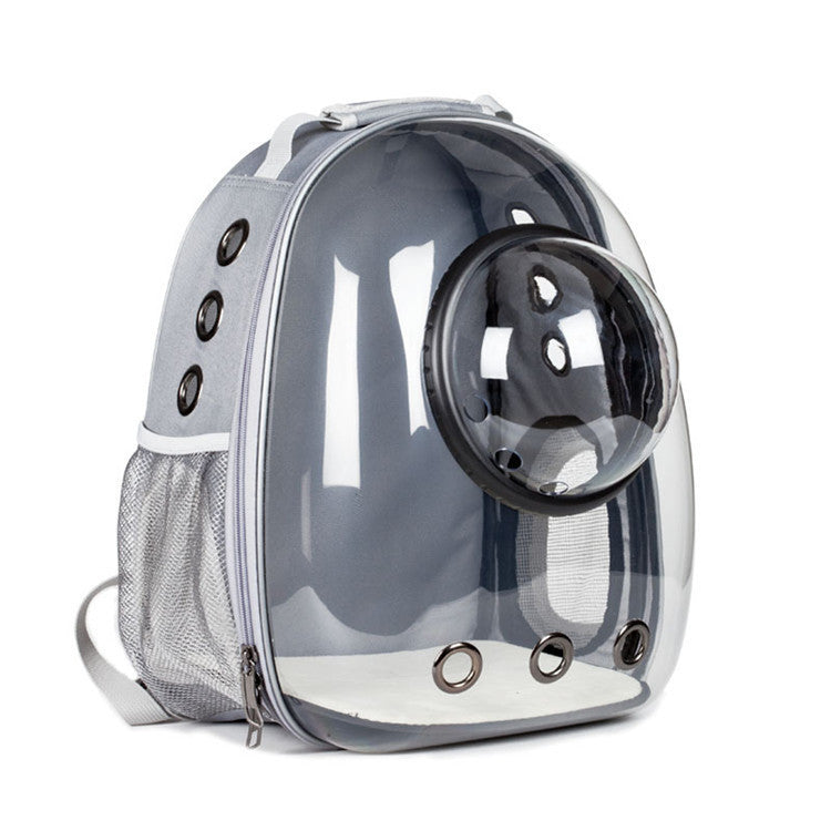 Pet Transparent Skylight Breathable Large Capacity Backpack Bag