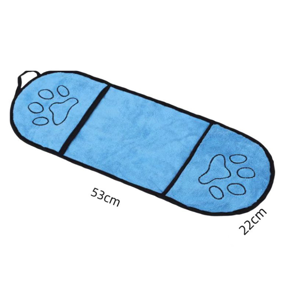 Highly Absorbent Pet Bath Towel For Fast Drying Use