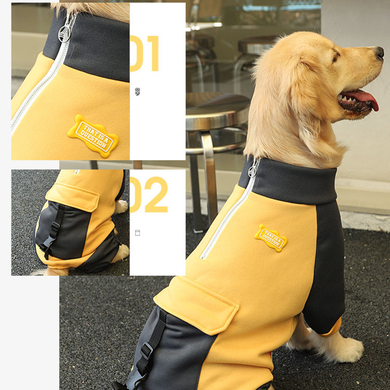 Pet Four-legged Warm Sweater Clothes