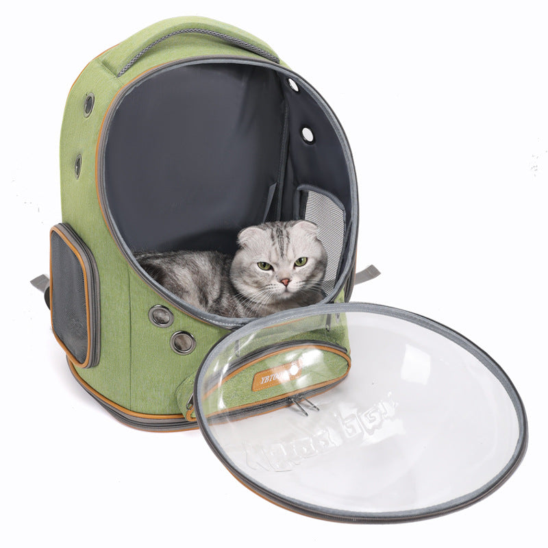 Pet Transparent Large Capacity Portable Backpack Bag