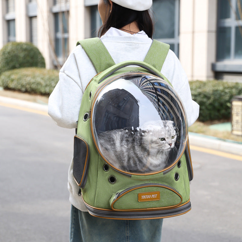 Pet Transparent Large Capacity Portable Backpack Bag