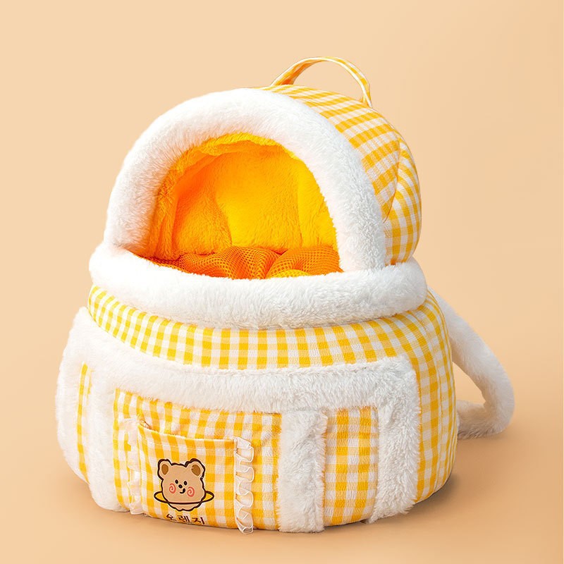 Pet Animal Shaped Diaper Bag Off Shoulder Portable Backpack