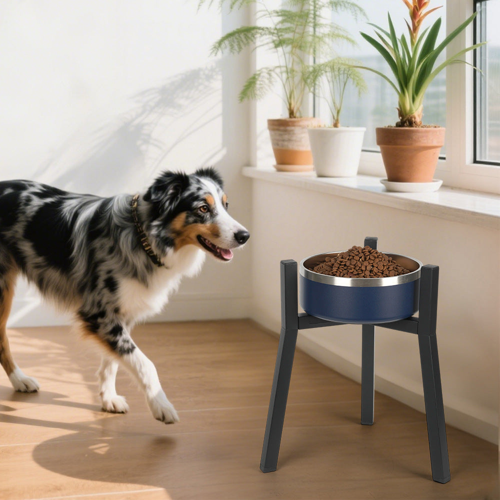Adjustable Bracket Pet Bowl Stand