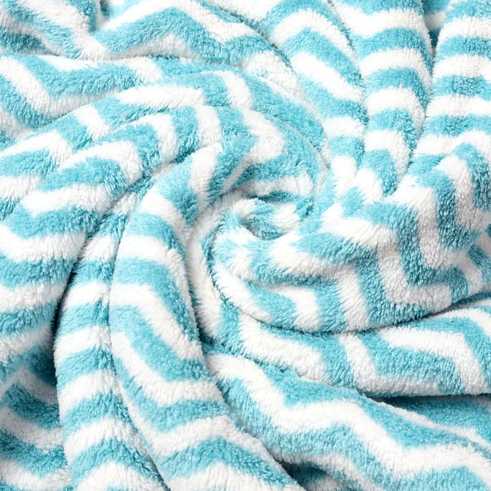 Microfiber Bathrobe Towel For Fast Drying And Comfortable Grooming Use