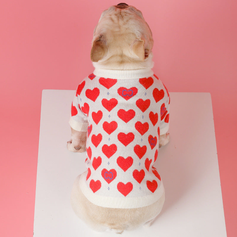 Knitted Sweater For Small Pets Warm And Comfortable Clothing