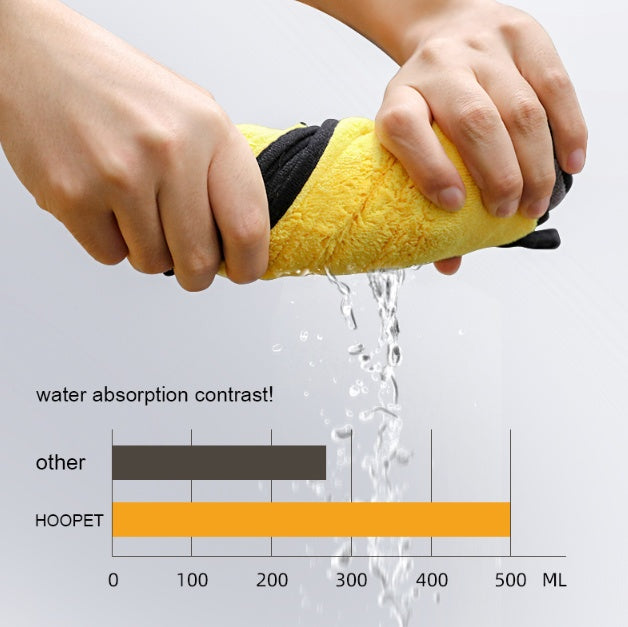 Pet Absorbent Bath Towel For Fast Drying And Grooming Use